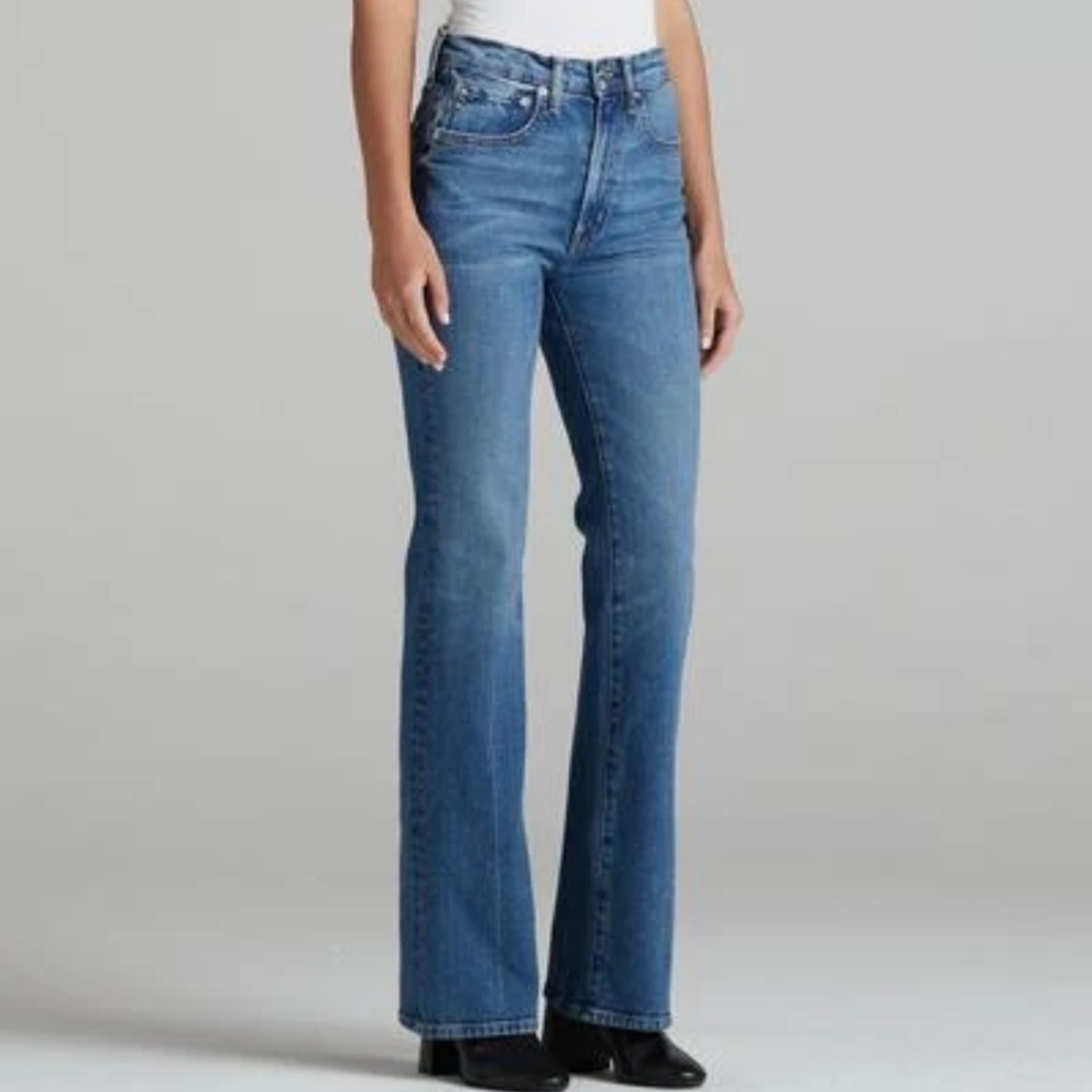 ARTISAN Deluxe Flare Denim Jeans sz 24 NWOT